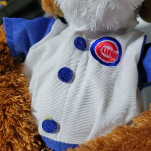 Fiesta MLB Chicago Cubs Dog 20 inch Plush Puppy Hanging Long Arms Baseball Glove - Picture 6 of 12